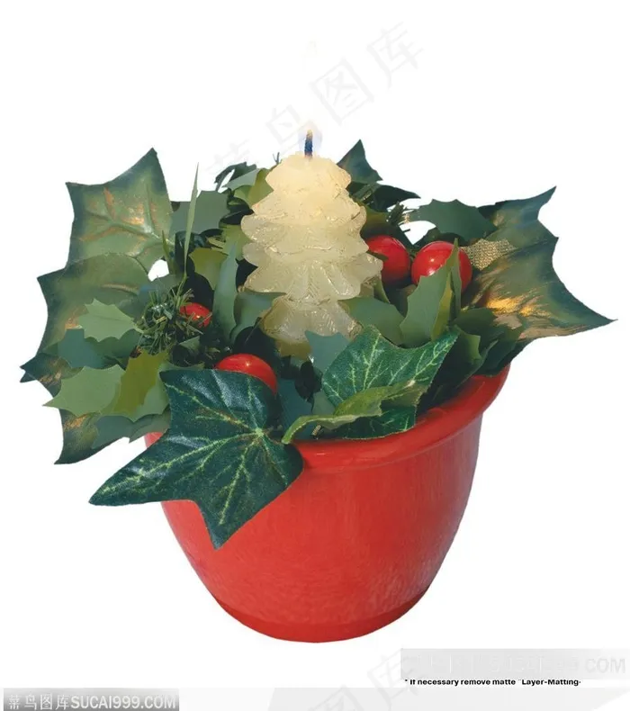 节日饰品-漂亮的烛台
