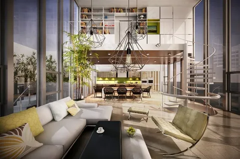 高档别墅室内装修精美素材