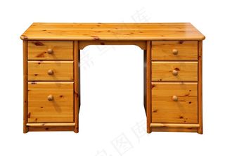 带抽屉的桌子