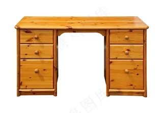 带抽屉的桌子