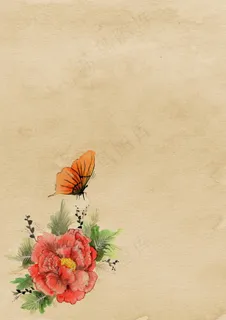 古典花卉背景图片 古典花卉背景图片