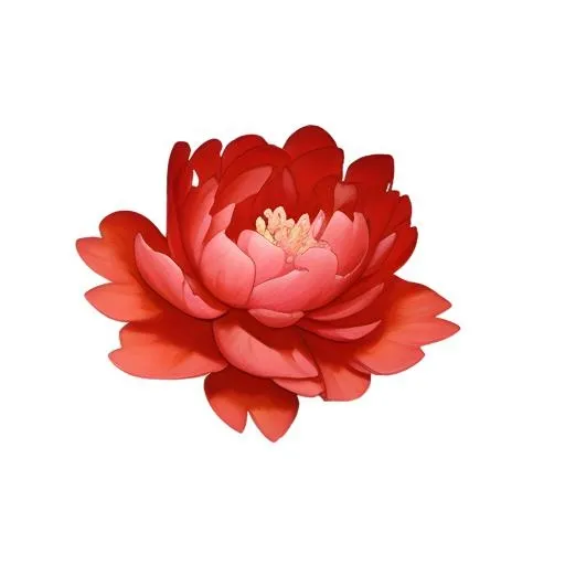 花牡丹花免抠(2048x2048)