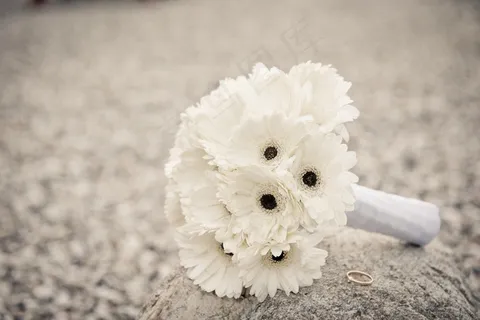 白色手捧花图片 白色手捧花图片