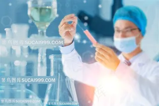 研究医疗技术的医生