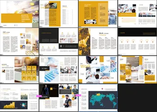 金融系宣传画册