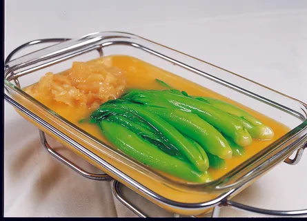 CXC03423浓汤鱼肚扒芥菜18元例