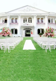 欧美白色大教堂