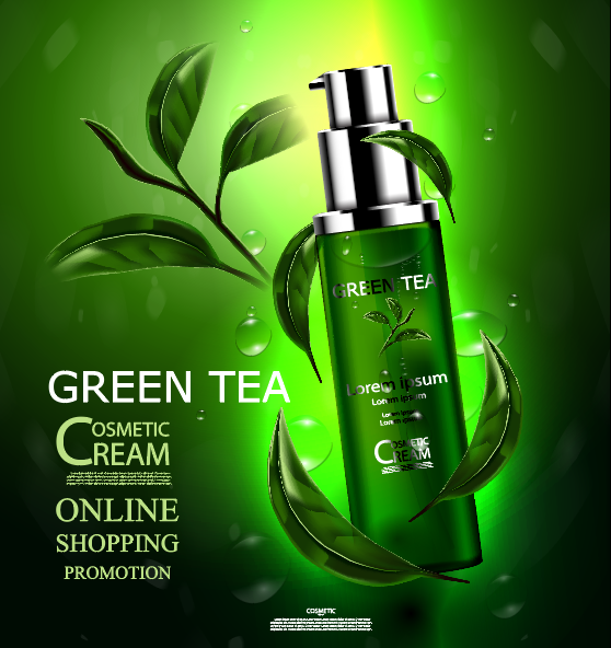 设计广告化妆品素材