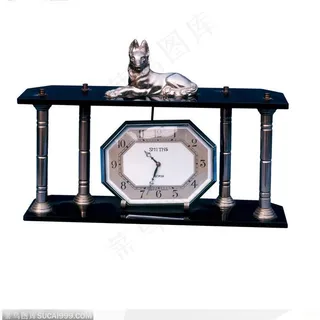 传统工艺-欧式的古老时钟