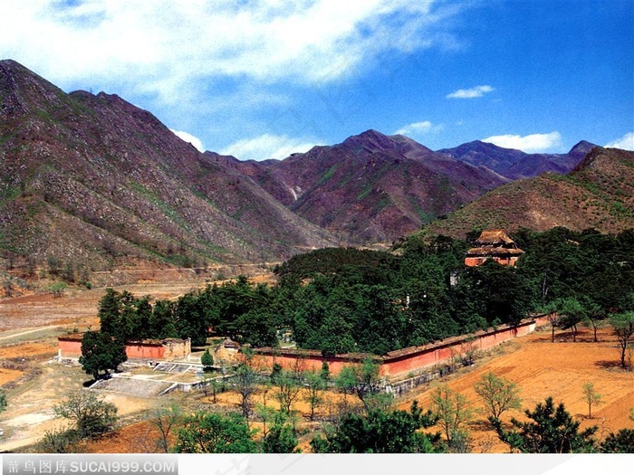 明十三陵-德陵全景