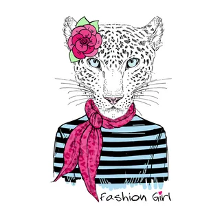 拟人动物 卡通头像