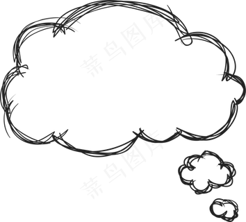 卡通边框 卡通彩色框  手绘对话框 可爱边框 免抠