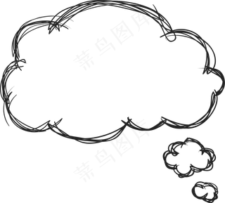 卡通边框 卡通彩色框  手绘对话框 可爱边框 免抠