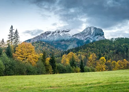 秋季山林风景图片 秋季山林风景图片