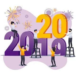 扁平化人物场景办公互联网等距ai矢量设计网页海报UI素材插画