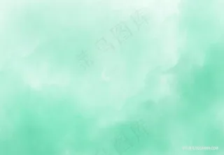 高清绿色水彩背景