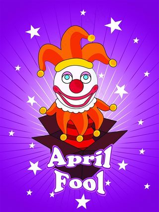 愚人节海报设计图片