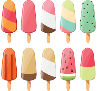 夏季冰淇淋甜品雪糕免扣免抠元素素材
