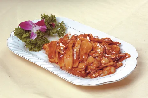 酱烧鸡腿菇 酱烧鸡腿菇