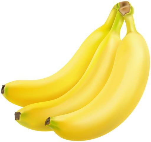 3个香蕉 PNG免抠(600x564)