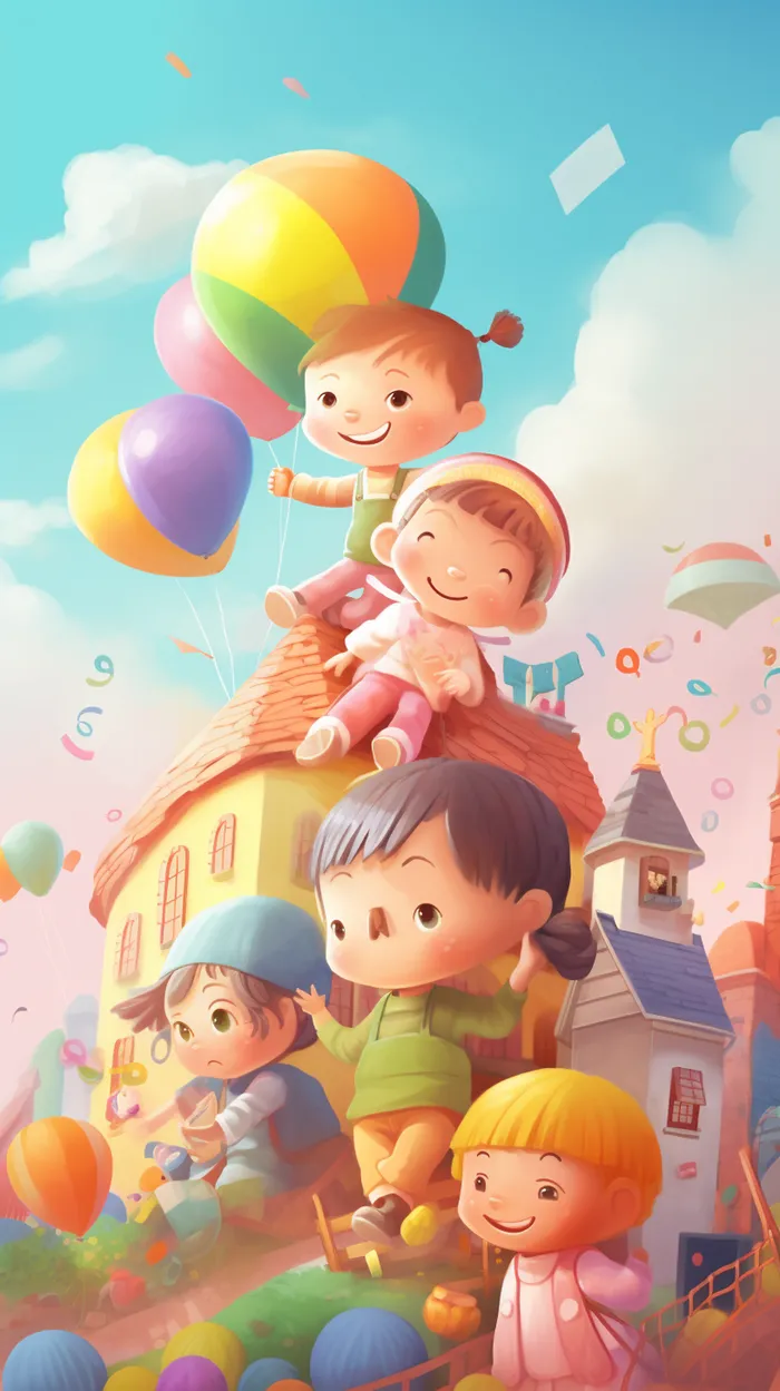 儿童 节日 快乐 热闹 开心