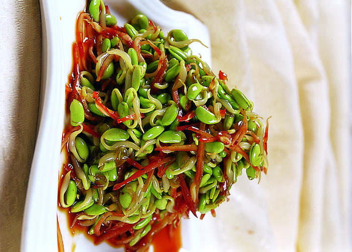 1009LC-0381绿黑豆拌耳丝