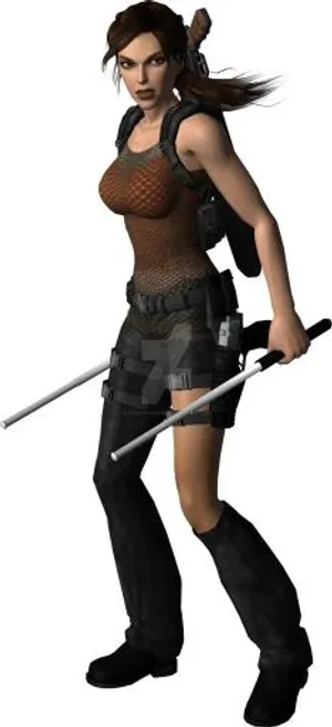 古墓丽影 PNG免抠