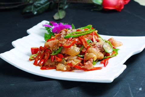 XTS099云南菜-- 小炒云火腿28