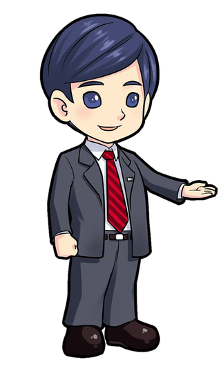 卡通商务简笔画