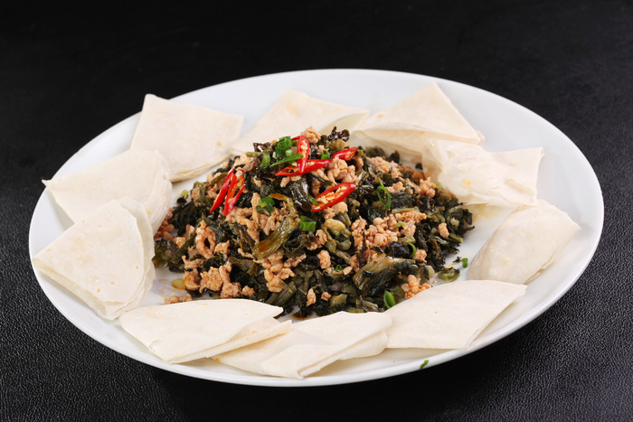 R01617肉碎芽菜卷饼 (4)