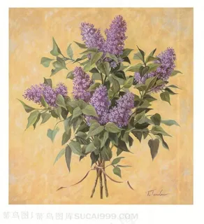 欧式花朵装饰画