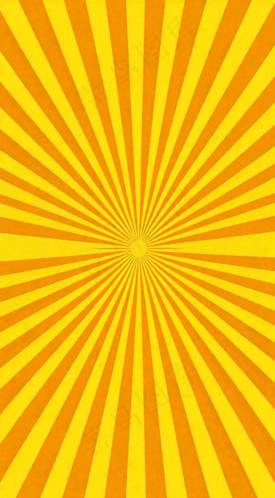 黄色渐变旋转放射背景(816x1472)