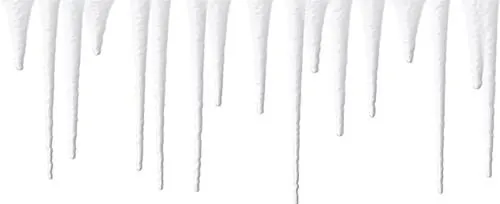 冰柱 PNG免抠(500x204)
