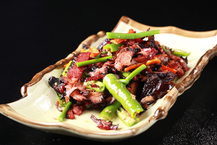 小炒腊牛肉 (2)