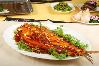 长江卤白鱼美食素材中华美食