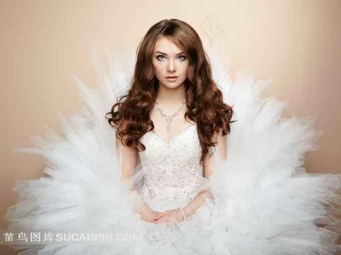 气质女生卷发发型图片