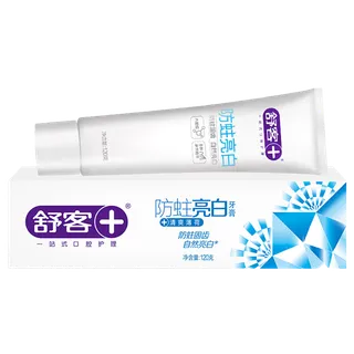 舒客牙膏 (13)超市商品白底图免抠实物摄影png格式图片透明底