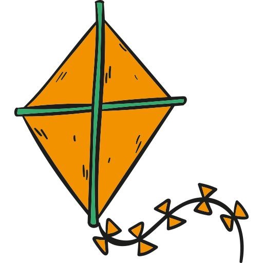 风筝 PNG免抠(512x512)