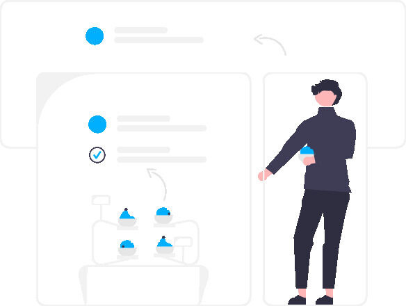 2.5d商务插画小图标素材