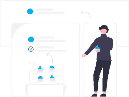 2.5d商务插画小图标素材