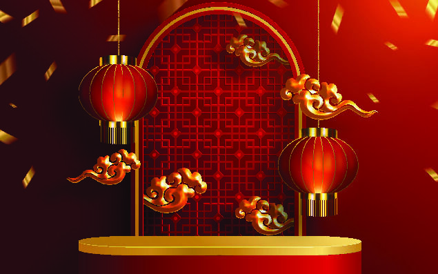 设计创造新年素材