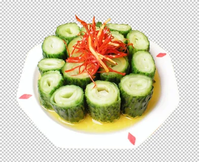脆皮黄瓜免扣素材