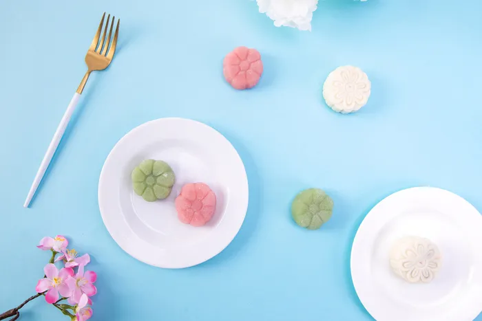 美味好吃的冰皮月饼图片-第3张