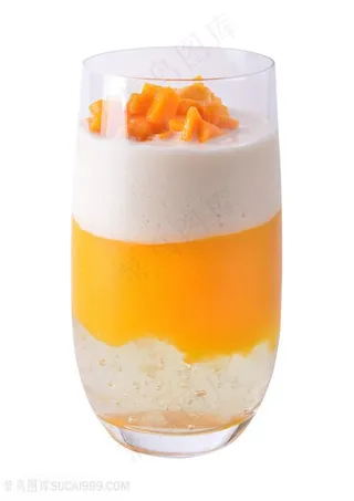 芒椰雪蛤冻饮品饮料图片（PNG免抠图）