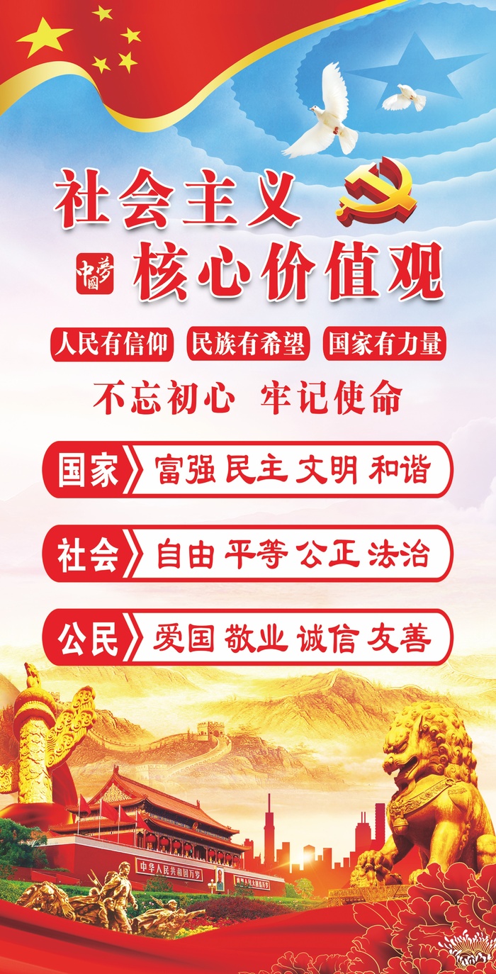 *核心价值观 (3)psd模版下载