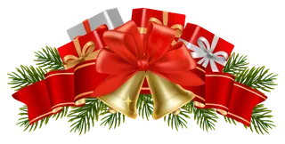 圣诞节冷杉铃铛花束饰品