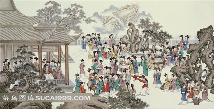 古典人物艺术图片