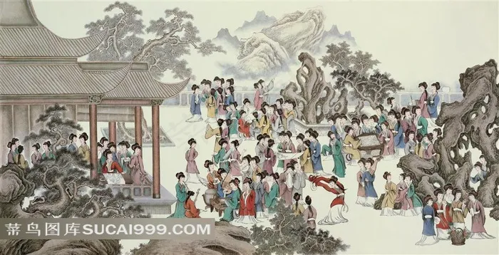 古典人物艺术图片