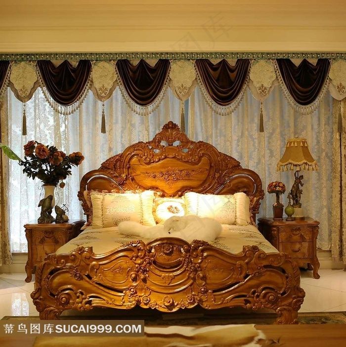 柚木家具-塞特维那皇室家具