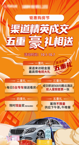 房地产六重礼周年庆五重礼购房